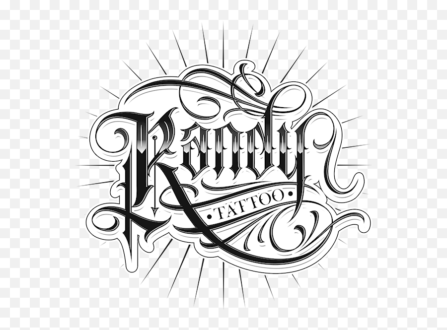Download Randy Tattoo White Black Small - Black And White Tatto Randy Png,Tattoo Designs Png