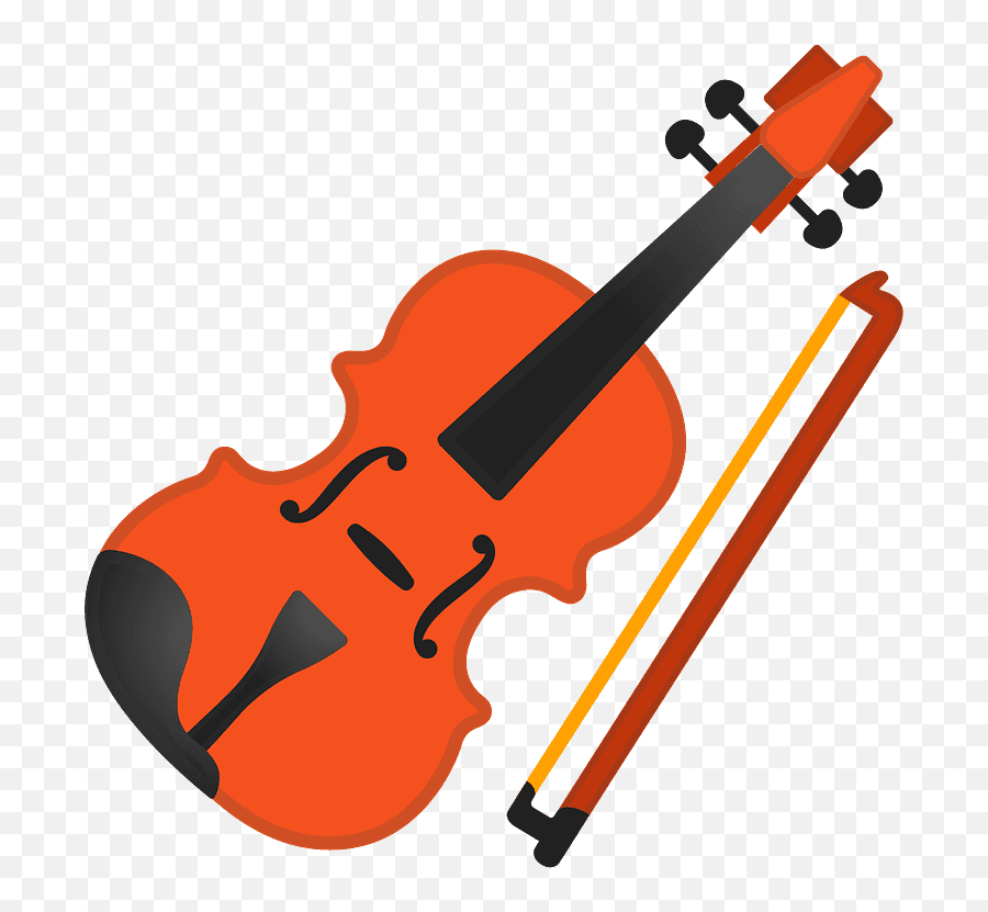 Violin Emoji Clipart - Emoji Violin Png,Violin Transparent