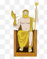 Statue Of Zeus - Religion Png,Zeus Png