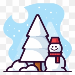 Winter Icon Of Colored Outline Style - For Holiday Png,Winter Png