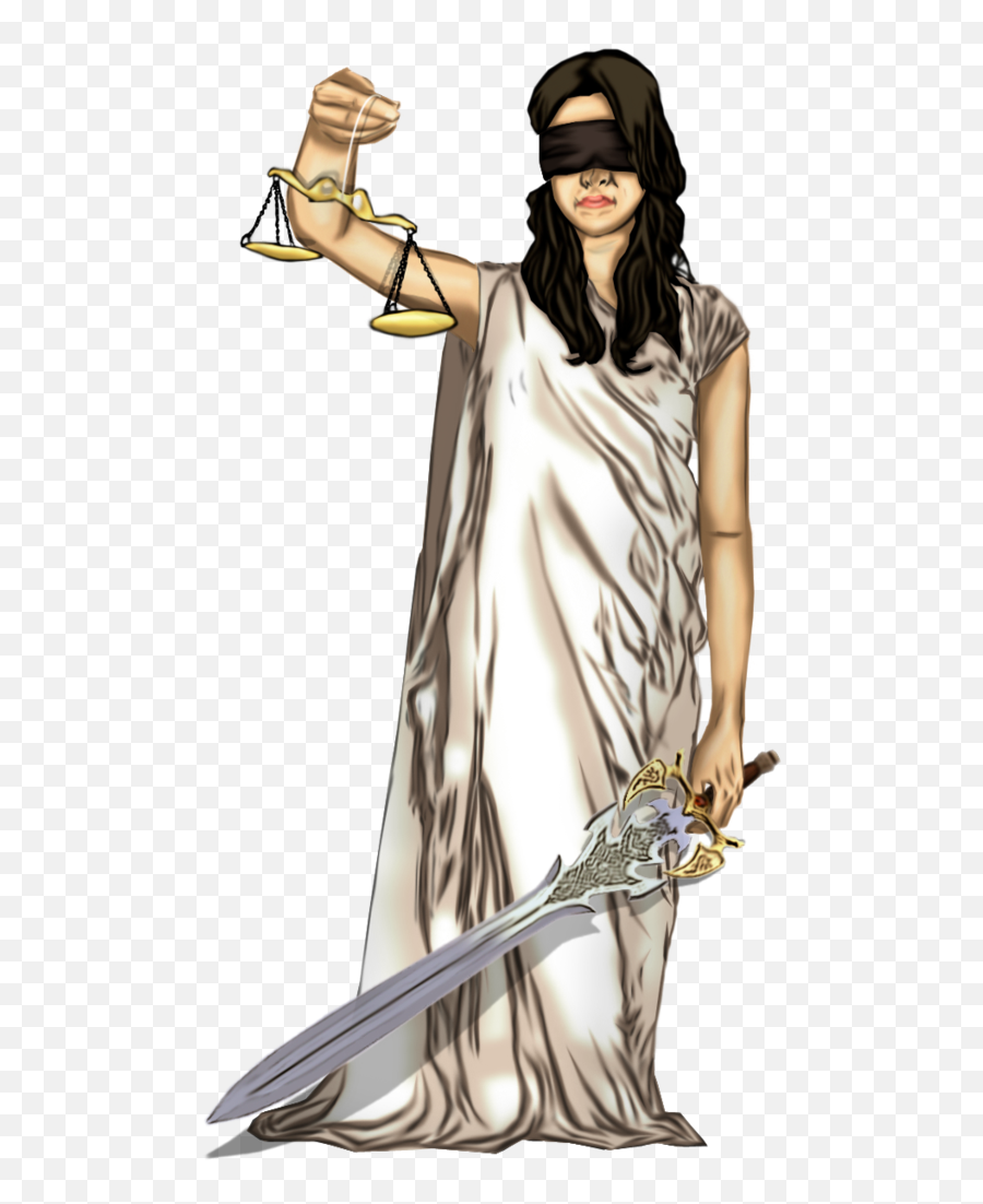 Blind Justice Clip Art - Transparent Lady Justice Vector Png,Lady Justice Png