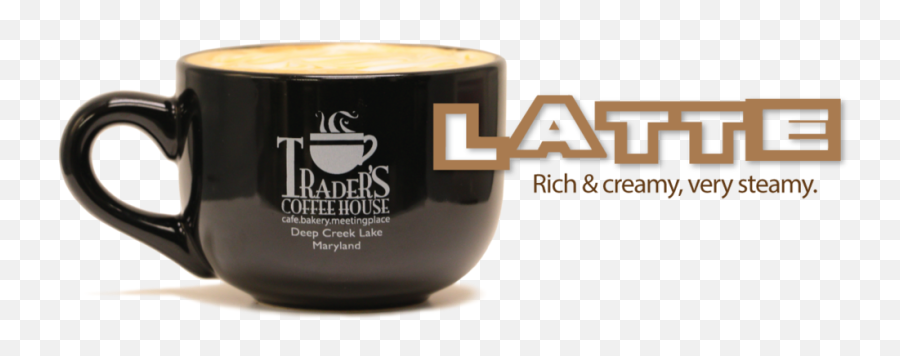 Drinks Traders Coffee House - Serveware Png,Latte Png