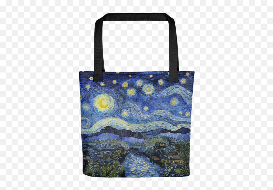 The Starry Night Tote Bag - Van Gogh Starry Night Png,Starry Night Png
