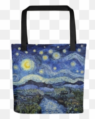 The Starry Night Tote Bag - Van Gogh Starry Night Png,Starry Night Png
