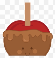 Caramel Clipart Taffy Apple - Cute Caramel Apple Clipart Png,Caramel Png