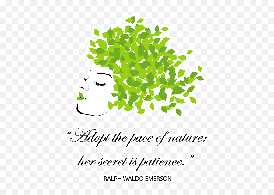 Quotes For Nature - Adopt The Pace Of Nature Her Secret Is Patience Happy Earth Day Tapestry Adopt The Pace Of Nature Quote Png,Patience Png