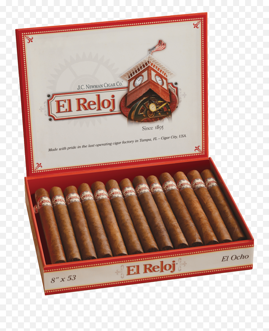 El Reloj Cigars Rolled In America Jc Newman - Cigars Png,Reloj Png