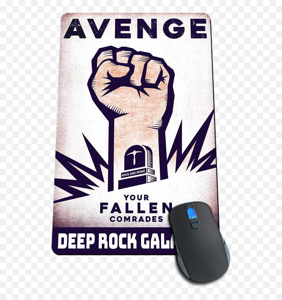 Avenge Mousepad - Fist Png,Avenge The Fallen Png