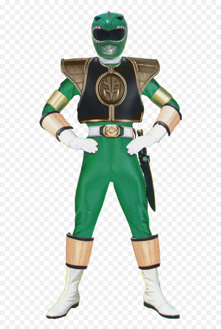 Green Ranger Png 6 Image - White Ranger With Green Ranger Shield,Green Ranger Png