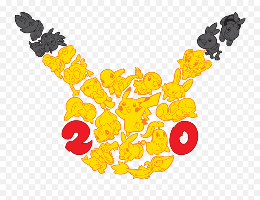 Pokémon 20th Anniversary - Bulbapedia The Communitydriven Pokemon 20 Year Anniversary Png,Gamefreak Logo