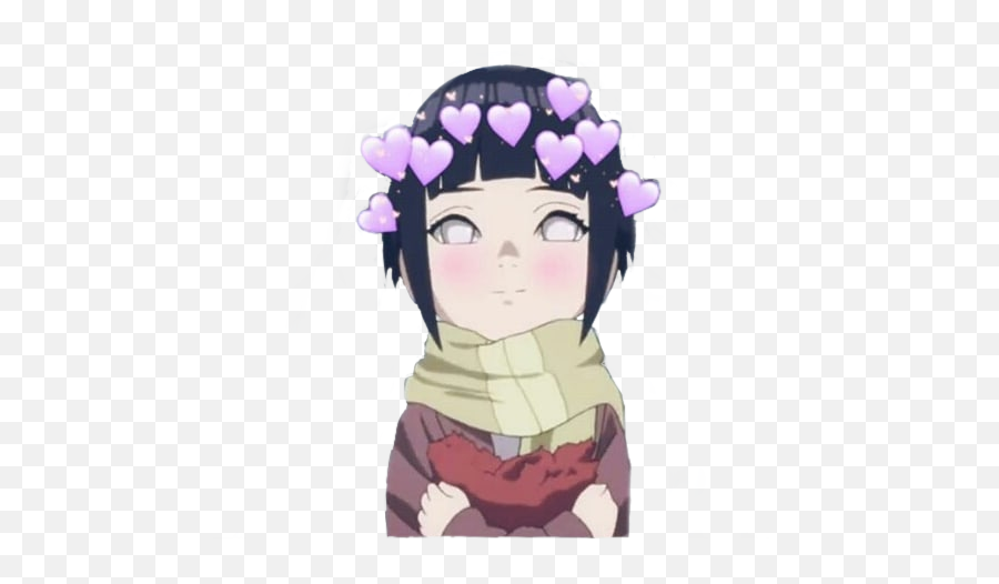 Hinatahyuga Hinata Hyuga Sticker - Personajes De Naruto Chiquitos Png,Hinata Hyuga Png