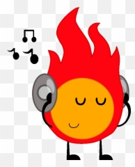Fire Clipart Animated - Gif Of Cartoon Flame png