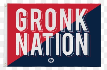 Red White Rectangle Logo - LogoDix Gronk Nation png