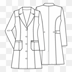 36 Lab Coat - Lab Coat Styles Png,Lab Coat Png