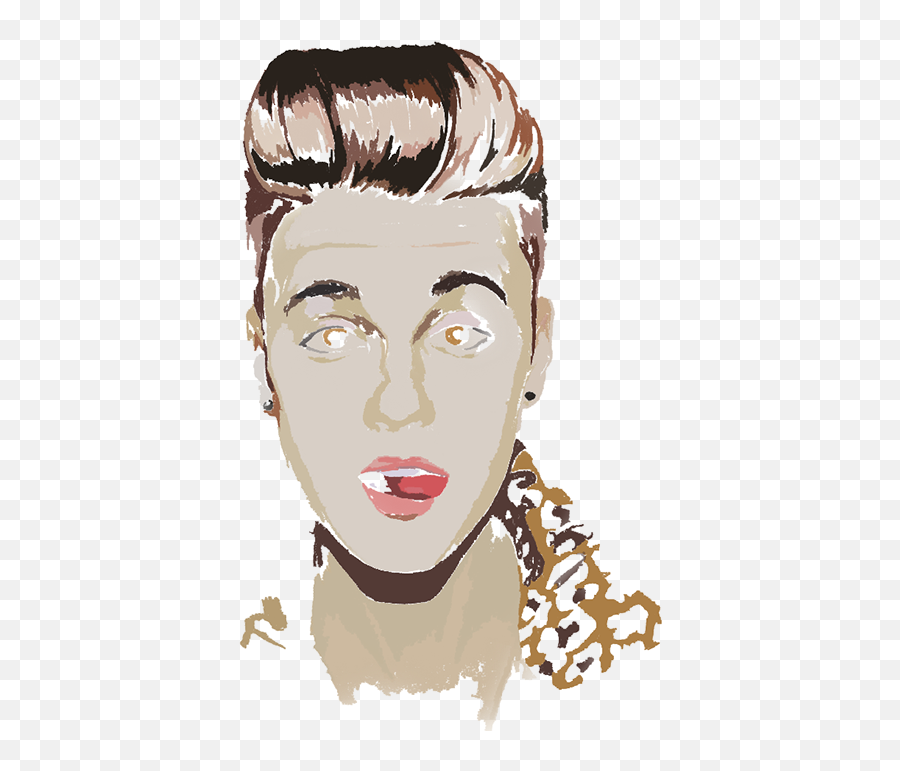 Justin Bieber Design - Hair Design Png,Justin Bieber Face Png