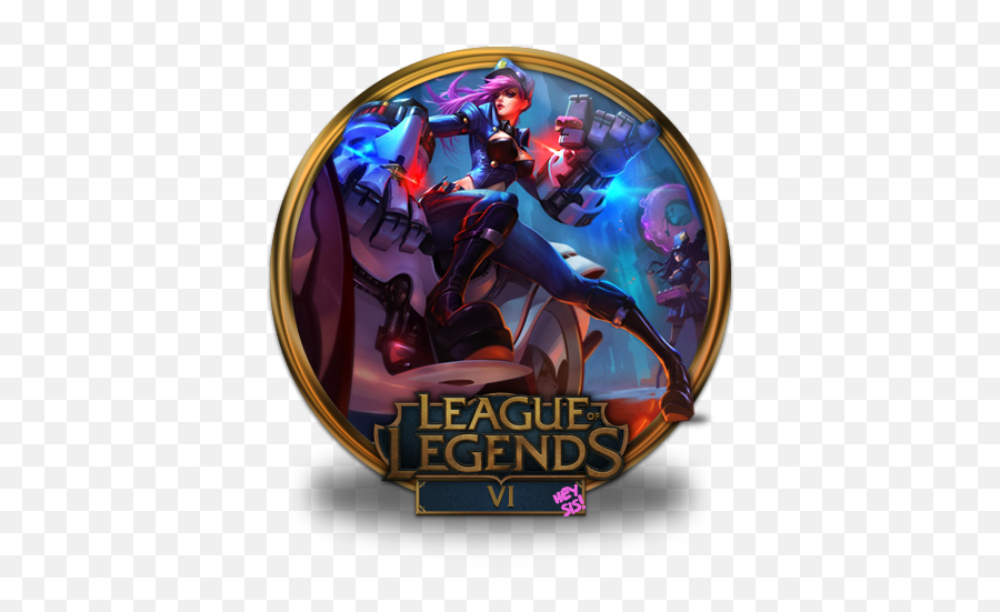 Vi Officer Icon - Vi League Of Legends Png,Arcade Sona Poro Icon
