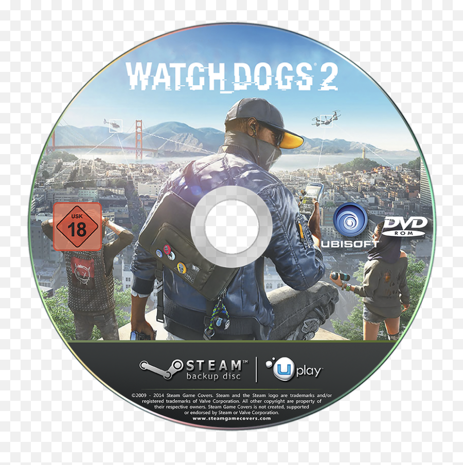 Games Disc Pack - Watch Dogs 2 Big Brother Png,Guild Wars 1 Steam Icon