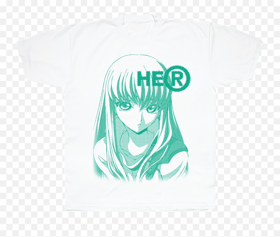 Cc Shirt - Whiteteal U2013 Head Empty Short Sleeve Png,Yuno Gasai Icon