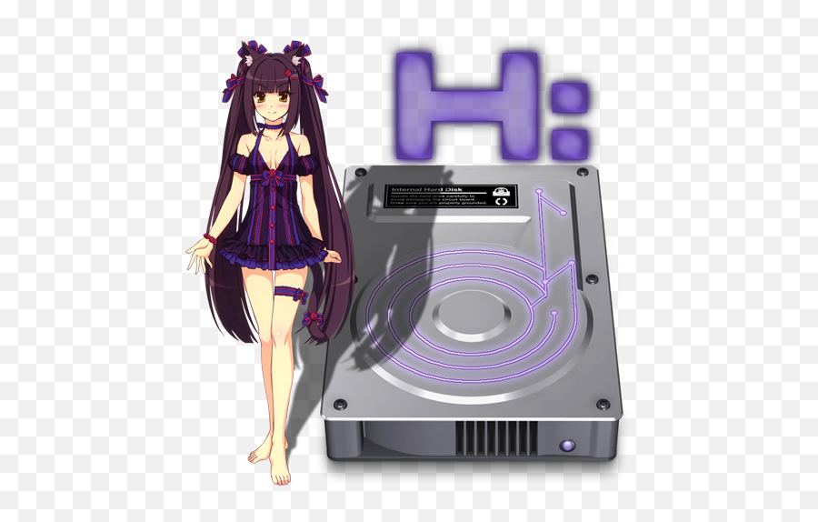 Anime Icons - Wd Hdd Icon Png,Hdd Icon