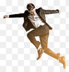Jump River Single Guys Fisherman Who - Business Man Jumping Png
