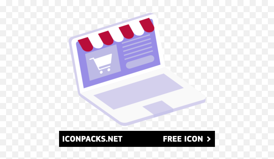 Free Laptop Online Store Icon Symbol Png Svg Download - Metaverse Icon Png,Online Store Icon