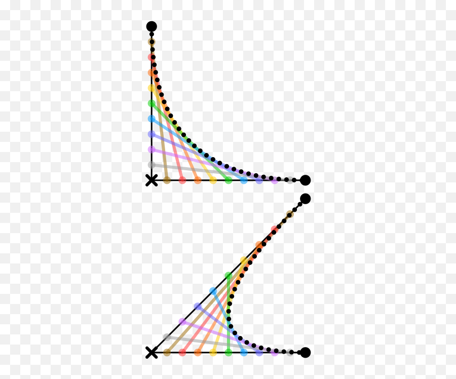 Bézier Curve - Wikiwand Easy Parabolic String Art Png,Render De Geometry Dash Icon 3d