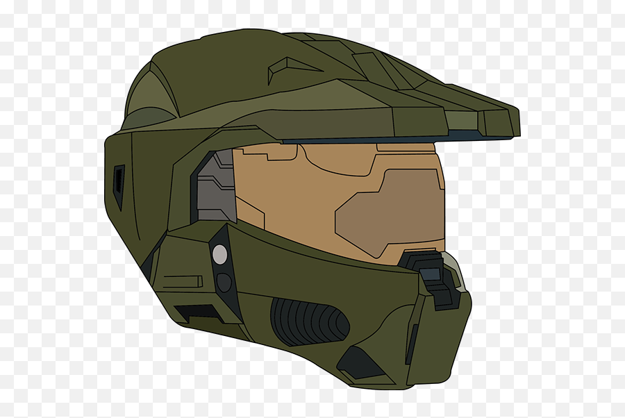 Download Vector Halo Helmet Png Royalty Free - Master Chief Master ...