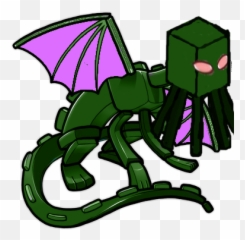 Download Cthulhu Mob - Minecraft Mob Png Png Image With No Minecraft Characters Ender Dragon,Mob Png