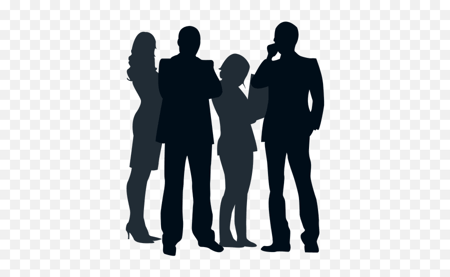 Group People Silhouette Png 3 Image - Personen Png,People Silhouette Png