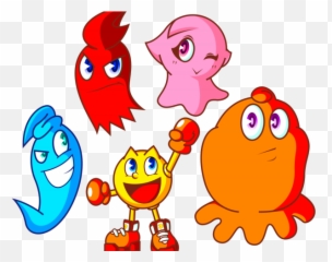 Pac Clipart Pacman Ghost - And The Ghostly Adventures png