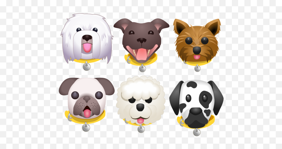 New Dog Emoji Icons - Dog Emoji Png,Dog Emoji Png