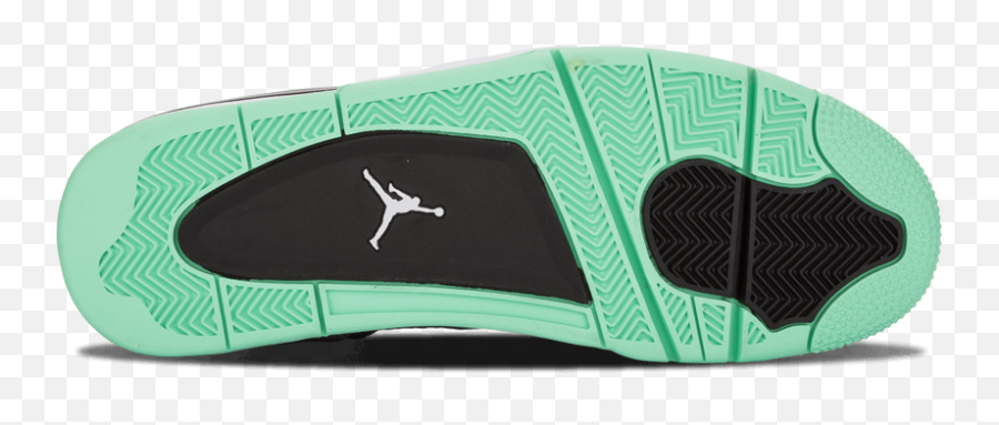 Air Jordan 4 Retro Dark - Air Jordan Png,Green Glow Png