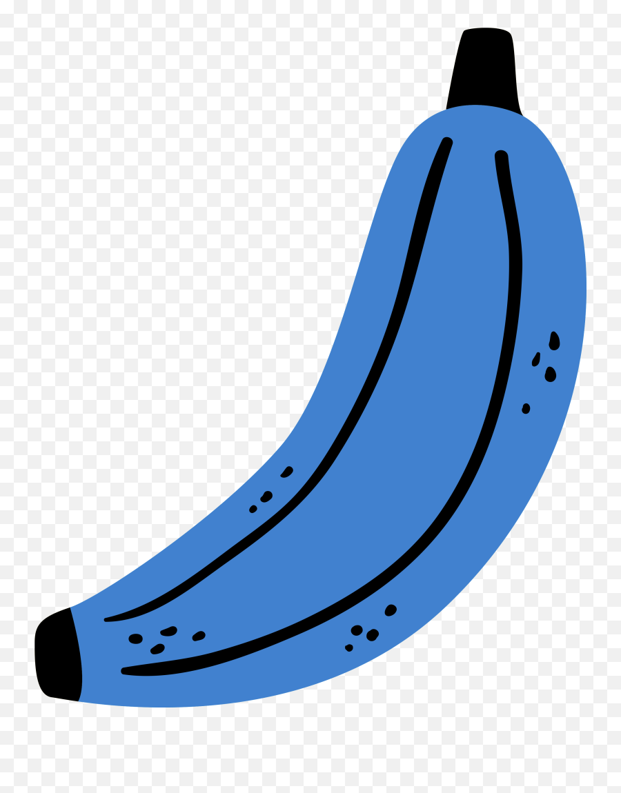 Banana Clip Art Png - Blue Banana Clipart Transparent Blue Banana Clipart,Banana Clipart Png