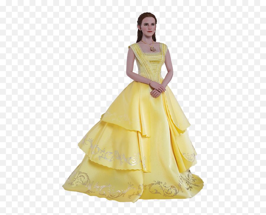 Disney Belle Sixth Scale Figure By Hot Toys - Disney Beauty And The Beast Belle Png,Belle Transparent
