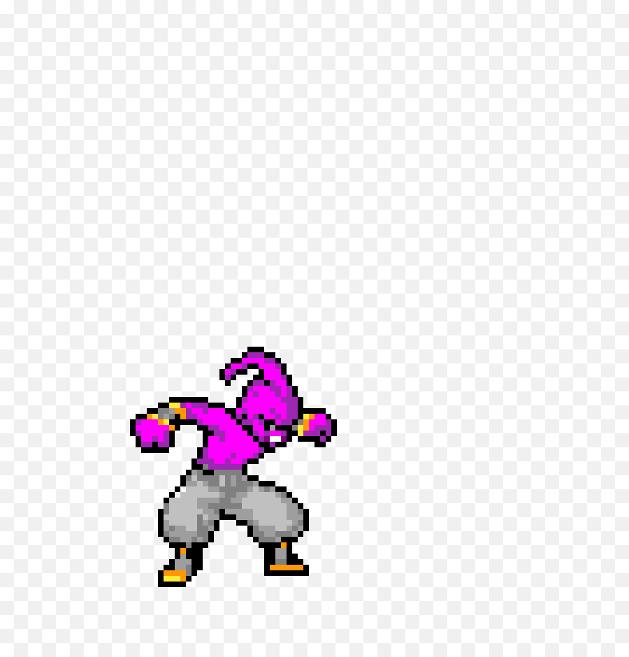 Kid Buu Pixel Art Transparent Png Image - Dragon Ball Sangoku Pixel Art,Kid Buu Png