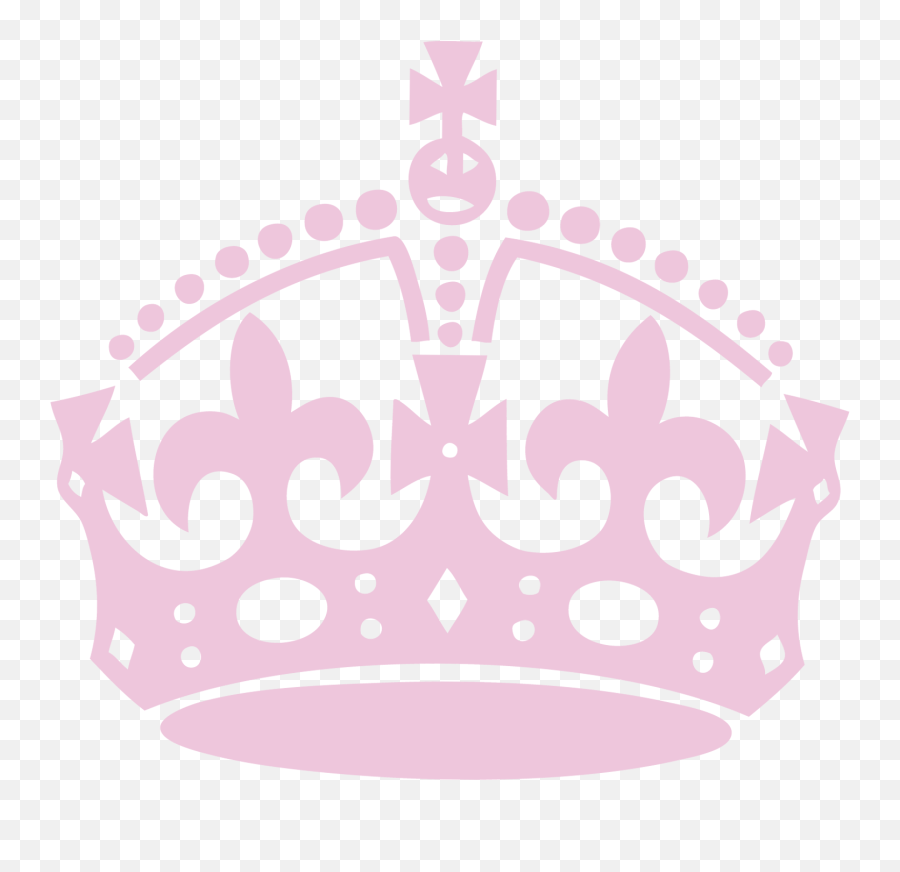 Keep Calm Crown Png Transparent - Keep Calm And Carry,Pink Crown Png