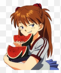 Evangelion Asuka Langley Soryu 2d - Asuka Sandia Png,Asuka Png