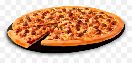 Pizza Transparent Hd - Transparent Background Pizza Png,Food Clipart Transparent Background