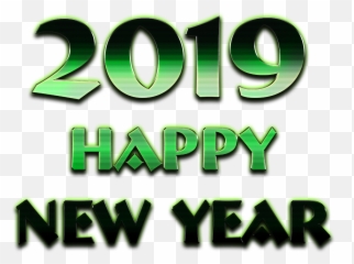 2019 Happy New Year Png Picture All - Images Png