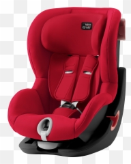King Chair Png - Images Britax Römer King Ii 55564 Vippng Britax Red Car Seat,King Chair Png
