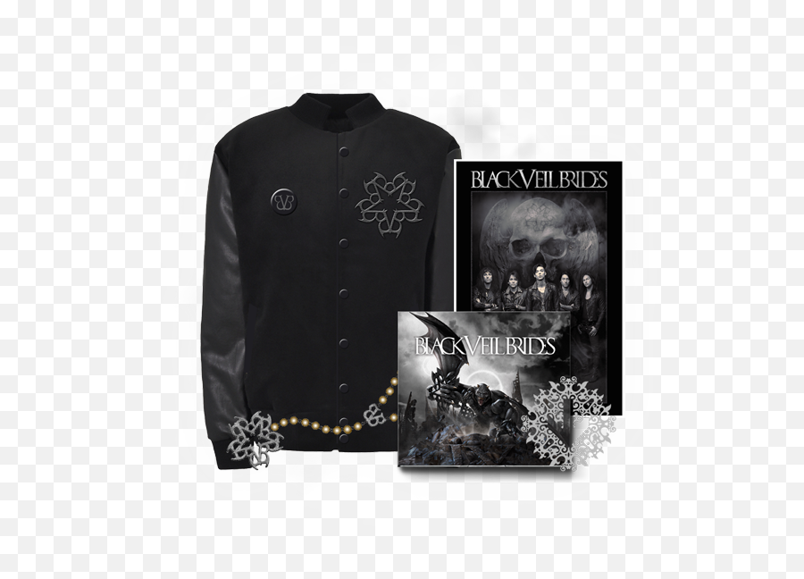Black Veil Brides Iv Jacket And Album - Sweater Png,Andy Biersack Png