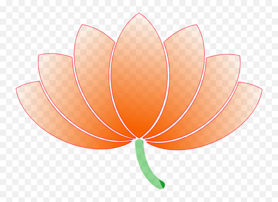 63 Lotus Flower Png C Clipart Clipartlook - Flower Clipart Side View,Lotus Flower Png