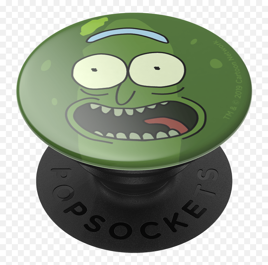 Pickle Rick - Popsocket Flash Png,Pickle Rick Face Png