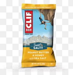 Clif Bar Peanut Butter U0026 Honey With Sea Salt - Clif Bar Peanut Butter And Honey Png,Salty Png