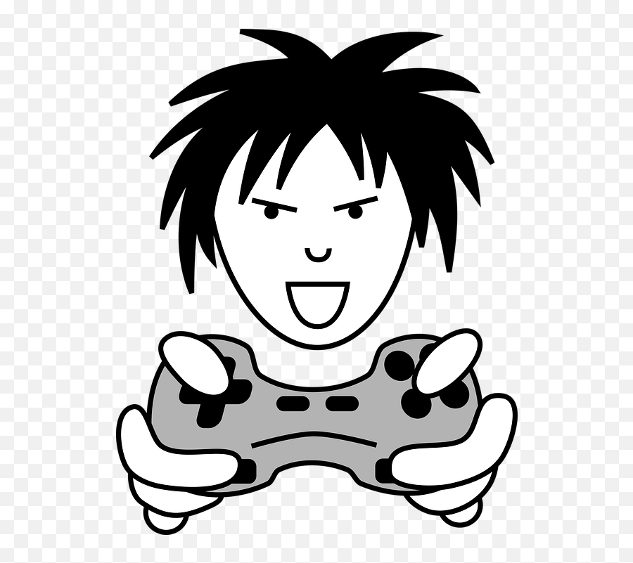 Gamer Vector Character Video - Free Vector Graphic On Pixabay Funny Cartoon  Gamer Png,Video Game Characters Png - free transparent png images -  