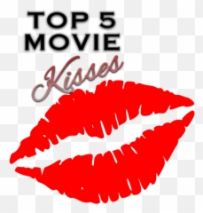 Download Top 5 Movie Kisses We Want To Experience - Lips Ariana Grande Thank You Next Kiss Png,Kisses Png