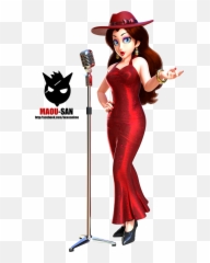 Render Pauline Super Mario Odyssey - Super Mario Odyssey Pauline Png