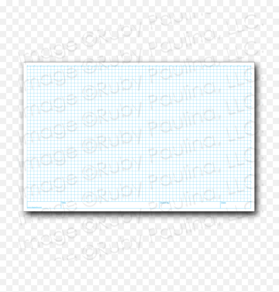 11x17 Loose Leaf 14 Grid Paper 100 Pages Per Package - 4 Squares Per Inch Net Png,Graph Paper Png