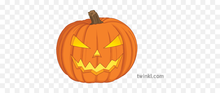 Halloween Pumpkin Spanish Secondary Illustration - Twinkl Png,Halloween Pumpkin Transparent
