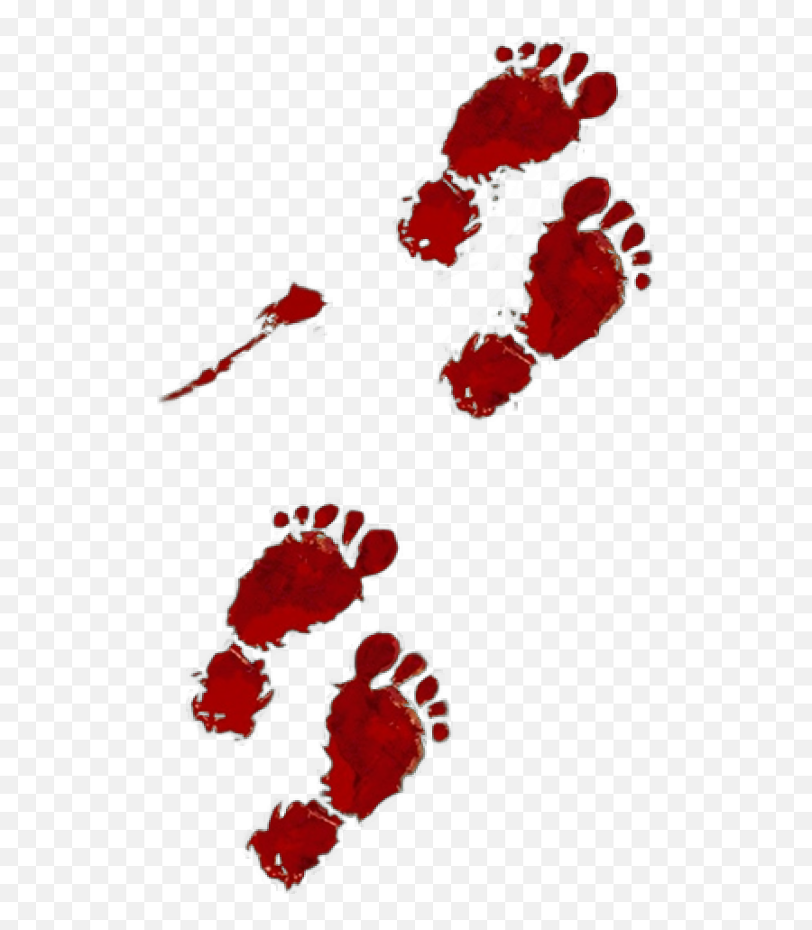 Footprints Sticker By Costeñitacruzfranco - Bloody Footprints Transparent Background Png,Footprints Png